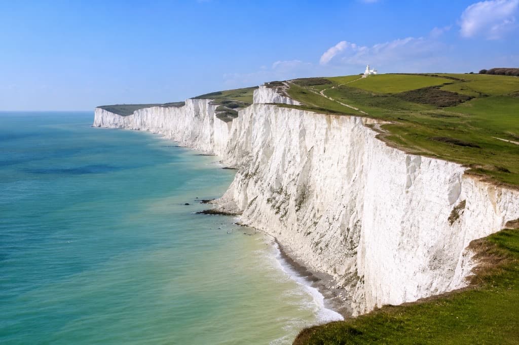 Kent coast near Folkestone — airport taxi transfers